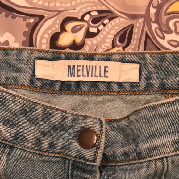 Denim button down skirt - Picture 4 of 5